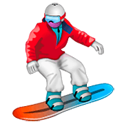 Émoji 🏂 Snowboardeur sur WhatsApp 2.22.8.79.