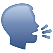 Emoji 🗣️ Persona Che Parla su WhatsApp 2.22.8.79.