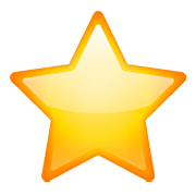 ⭐ Emoji Estrella Blanca Mediana en WhatsApp 2.22.8.79.