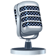 Emoji 🎙️ Microfono Radiofonico su WhatsApp 2.22.8.79.