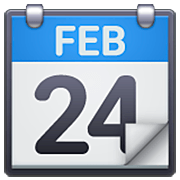 Emoji 📆 Calendario A Strappo su WhatsApp 2.22.8.79.