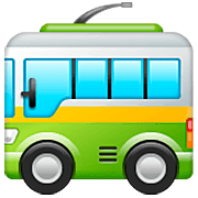 🚎 Emoji ônibus Movido A Eletricidade na WhatsApp 2.22.8.79.