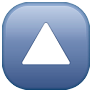 Émoji 🔼 Petit Triangle Haut sur WhatsApp 2.22.8.79.