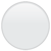 Emoji ⚪ Cerchio Bianco su WhatsApp 2.22.8.79.