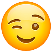 Emoji 😉 Faccina Che Fa L’occhiolino su WhatsApp 2.22.8.79.