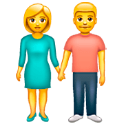 Emoji 👫 Uomo E Donna Che Si Tengono Per Mano su WhatsApp 2.22.8.79.