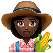 👩🏿‍🌾 Emoji Agricultora: Tono De Piel Oscuro en WhatsApp 2.22.8.79.