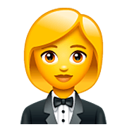 🤵‍♀️ Emoji Mujer en un esmoquin en WhatsApp 2.22.8.79.