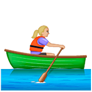 Emoji 🚣🏼‍♀️ Donna In Barca A Remi: Carnagione Abbastanza Chiara su WhatsApp 2.22.8.79.