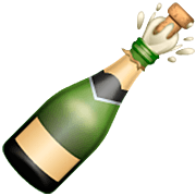 Emoji 🍾 Bottiglia Stappata su WhatsApp 2.23.2.72.