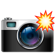 Emoji 📸 Fotocamera Con Flash su WhatsApp 2.23.2.72.