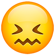 Emoji 😖 Faccina Frustrata su WhatsApp 2.23.2.72.