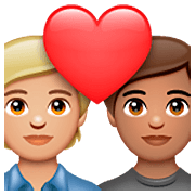 Emoji 🧑🏼‍❤️‍🧑🏽 Coppia Con Cuore: persona, persona, Carnagione Abbastanza Chiara, Carnagione Olivastra su WhatsApp 2.23.2.72.