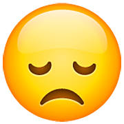 😞 Emoji enttäuschtes Gesicht WhatsApp 2.23.2.72.