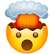 🤯 Emoji Cabeça Explodindo na WhatsApp 2.23.2.72.