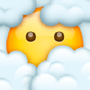 Emoji 😶‍🌫️ Faccia Tra Le Nuvole su WhatsApp 2.23.2.72.