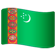 Emoji 🇹🇲 Bandiera: Turkmenistan su WhatsApp 2.23.2.72.