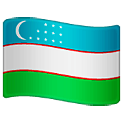 Bandeira: Uzbequistão WhatsApp 2.23.2.72.
