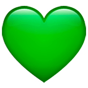 Emoji 💚 Cuore Verde su WhatsApp 2.23.2.72.