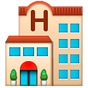 Émoji 🏨 Hôtel sur WhatsApp 2.23.2.72.