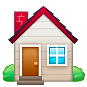 Emoji 🏠 Casa su WhatsApp 2.23.2.72.