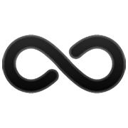 Emoji ♾️ Simbolo Dell’infinito su WhatsApp 2.23.2.72.