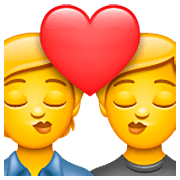 🧑‍❤️‍💋‍🧑 Emoji sich küssendes Paar: Person, Person WhatsApp 2.23.2.72.