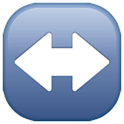 Emoji ↔️ Freccia Sinistra-destra su WhatsApp 2.23.2.72.
