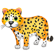 Emoji 🐆 Leopardo su WhatsApp 2.23.2.72.