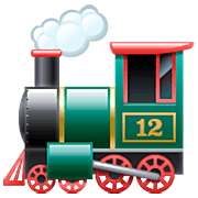 Emoji 🚂 Locomotiva su WhatsApp 2.23.2.72.