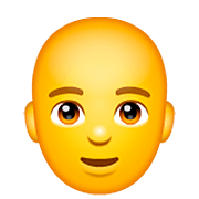 👨‍🦲 Emoji Homem: Careca na WhatsApp 2.23.2.72.