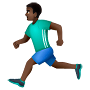 🏃🏿‍♂️ Emoji Hombre Corriendo: Tono De Piel Oscuro en WhatsApp 2.23.2.72.