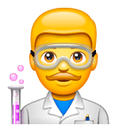 Emoji 👨‍🔬 Scienziato su WhatsApp 2.23.2.72.