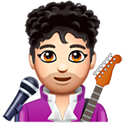 👨🏻‍🎤 Emoji Cantante Hombre: Tono De Piel Claro en WhatsApp 2.23.2.72.