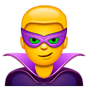 🦹‍♂️ Emoji Homem Supervilão na WhatsApp 2.23.2.72.