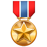 🎖️ Emoji Medalha Militar na WhatsApp 2.23.2.72.
