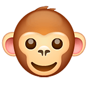 Emoji 🐵 Muso Di Scimmia su WhatsApp 2.23.2.72.