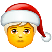 Emoji 🧑‍🎄 Santa Claus su WhatsApp 2.23.2.72.