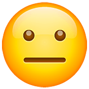 Emoji 😐 Faccina Neutra su WhatsApp 2.23.2.72.