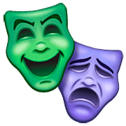 🎭 Emoji Máscaras De Teatro en WhatsApp 2.23.2.72.
