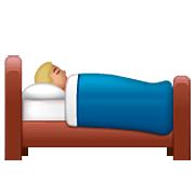 🛌🏼 Emoji im Bett liegende Person: mittelhelle Hautfarbe WhatsApp 2.23.2.72.
