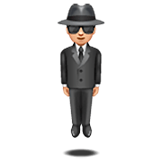 🕴🏼 Emoji schwebender Mann im Anzug: mittelhelle Hautfarbe WhatsApp 2.23.2.72.