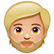 🧑🏼 Emoji Persona Adulta: Tono De Piel Claro Medio en WhatsApp 2.23.2.72.