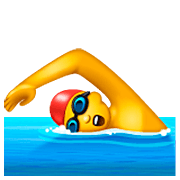 Emoji 🏊 Persona Che Nuota su WhatsApp 2.23.2.72.