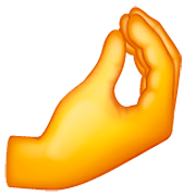 🤌 Emoji Dedos pellizcados en WhatsApp 2.23.2.72.