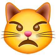 Emoji 😾 Gatto Imbronciato su WhatsApp 2.23.2.72.