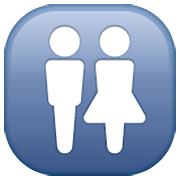 Emoji 🚻 Simbolo Dei Servizi Igienici su WhatsApp 2.23.2.72.