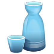 🍶 Emoji Sake-Flasche und -tasse WhatsApp 2.23.2.72.