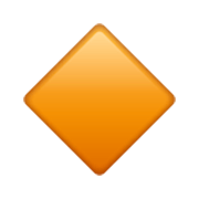 Emoji 🔸 Rombo Arancione Piccolo su WhatsApp 2.23.2.72.