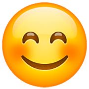 Emoji 😊 Faccina Con Occhi Sorridenti su WhatsApp 2.23.2.72.